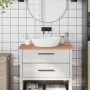 Encimera de baño madera maciza de haya 80x40x2,5 cm de , Encimeras - Ref: Foro24-356001, Precio: 52,33 €, Descuento: %