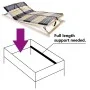 Slatted bed base with 42 slats 7 regions 140x200 cm by vidaXL, Beds and slatted bases - Ref: Foro24-246478, Price: 198,49 €, ...