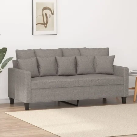 2-seater sofa in taupe gray fabric 140 cm by , Sofas - Ref: Foro24-359274, Price: 204,93 €, Discount: %