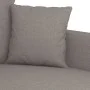 2-seater sofa in taupe gray fabric 140 cm by , Sofas - Ref: Foro24-359274, Price: 204,93 €, Discount: %