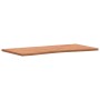 Schreibtischplatte aus massivem Buchenholz, 110 x (50–55) x 2,5 cm von , Schreibtischzubehör und Produkte - Ref: Foro24-35605...
