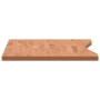 Schreibtischplatte aus massivem Buchenholz, 110 x (50–55) x 2,5 cm von , Schreibtischzubehör und Produkte - Ref: Foro24-35605...
