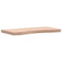 Tablero de escritorio madera maciza de haya 80x(36-40)x4 cm de , Accesorios y productos para escritorios - Ref: Foro24-356043...