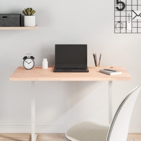 Solid beech wood desk board 100x50x2.5 cm by , Desk accessories and products - Ref: Foro24-356069, Price: 41,47 €, Discount: %