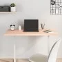 Schreibtischplatte aus massivem Buchenholz, 100 x 50 x 2,5 cm von , Schreibtischzubehör und Produkte - Ref: Foro24-356069, Pr...