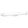 Solid beech wood desk board 100x50x2.5 cm by , Desk accessories and products - Ref: Foro24-356069, Price: 41,01 €, Discount: %