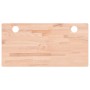 Schreibtischplatte aus massivem Buchenholz, 100 x 50 x 4 cm von , Schreibtischzubehör und Produkte - Ref: Foro24-356074, Prei...