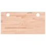 Schreibtischplatte aus massivem Buchenholz, 100 x 50 x 4 cm von , Schreibtischzubehör und Produkte - Ref: Foro24-356074, Prei...