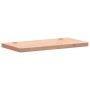 Schreibtischplatte aus massivem Buchenholz, 100 x 50 x 4 cm von , Schreibtischzubehör und Produkte - Ref: Foro24-356074, Prei...
