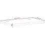 Solid beech wood desk board 100x50x4 cm by , Desk accessories and products - Ref: Foro24-356074, Price: 62,67 €, Discount: %