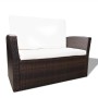 4-piece garden furniture set and brown synthetic rattan cushions by vidaXL, Garden sets - Ref: Foro24-42641, Price: 315,41 €,...