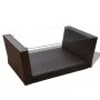4-piece garden furniture set and brown synthetic rattan cushions by vidaXL, Garden sets - Ref: Foro24-42641, Price: 351,61 €,...