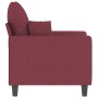 Sillón de tela rojo tinto 60 cm de , Sofás - Ref: Foro24-359257, Precio: 148,58 €, Descuento: %