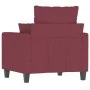 Red fabric armchair 60 cm by , Sofas - Ref: Foro24-359257, Price: 146,18 €, Discount: %
