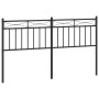 Kopfteil aus schwarzem Metall, 150 cm von , Kopf- und Fußteile - Ref: Foro24-373725, Preis: 35,02 €, Rabatt: %