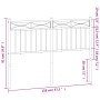 Kopfteil aus schwarzem Metall, 150 cm von , Kopf- und Fußteile - Ref: Foro24-373725, Preis: 35,02 €, Rabatt: %
