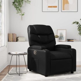 Black Faux Leather Recliner by , Armchairs - Ref: Foro24-372465, Price: 226,35 €, Discount: %