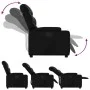 Black Faux Leather Recliner by , Armchairs - Ref: Foro24-372465, Price: 225,27 €, Discount: %