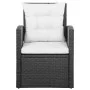 5-piece garden sofa set and black synthetic rattan cushions by vidaXL, Garden sets - Ref: Foro24-43972, Price: 863,06 €, Disc...