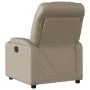 Cappuccino Faux Leather Recliner by , Armchairs - Ref: Foro24-372471, Price: 229,36 €, Discount: %