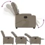 Sillón de masaje reclinable cuero sintético color capuchino de , Sillones - Ref: Foro24-372478, Precio: 234,76 €, Descuento: %