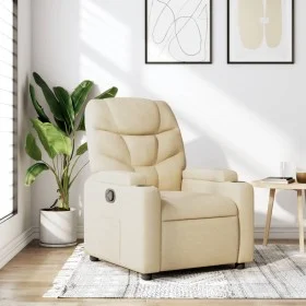 Cream Fabric Recliner by , Armchairs - Ref: Foro24-372450, Price: 198,40 €, Discount: %
