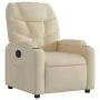 Cream Fabric Recliner by , Armchairs - Ref: Foro24-372450, Price: 198,40 €, Discount: %
