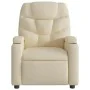 Cream Fabric Recliner by , Armchairs - Ref: Foro24-372450, Price: 198,40 €, Discount: %