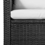 5-teiliges Gartensofa-Set und schwarze synthetische Rattankissen von vidaXL, Gartensets - Ref: Foro24-43972, Preis: 875,27 €,...