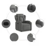 Dark Gray Fabric Recliner by , Armchairs - Ref: Foro24-372404, Price: 249,49 €, Discount: %
