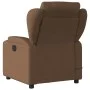 Brown Fabric Massage Recliner by , Armchairs - Ref: Foro24-372419, Price: 243,89 €, Discount: %