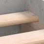 Estructura de cama madera de ingeniería gris hormigón 100x200cm de , Camas y somieres - Ref: Foro24-835935, Precio: 78,42 €, ...
