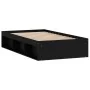Schwarzer Bettrahmen 100x200 cm von , Betten und Lattenroste - Ref: Foro24-3203832, Preis: 120,96 €, Rabatt: %