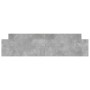 Betongrauer Bettrahmen mit Kopf- und Fußteil 200x200cm von , Betten und Lattenroste - Ref: Foro24-3203736, Preis: 132,46 €, R...