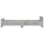 Betongrauer Bettrahmen mit Kopf- und Fußteil 120 x 200 cm von , Betten und Lattenroste - Ref: Foro24-3203743, Preis: 135,24 €...