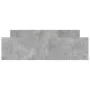 Betongrauer Bettrahmen mit Kopf- und Fußteil 150 x 200 cm von , Betten und Lattenroste - Ref: Foro24-3203757, Preis: 135,99 €...