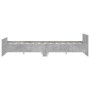 Betongrauer Bettrahmen mit Kopf- und Fußteil 150 x 200 cm von , Betten und Lattenroste - Ref: Foro24-3203757, Preis: 135,99 €...