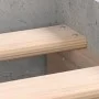 Betongrauer Bettrahmen mit Kopf- und Fußteil 150 x 200 cm von , Betten und Lattenroste - Ref: Foro24-3203757, Preis: 135,99 €...