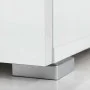 Juego de muebles de salón 5 piezas con iluminación LED blanco de vidaXL, Muebles TV - Ref: Foro24-243863, Precio: 386,67 €, D...