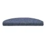 Alfombrilla de escaleras 15 uds tela punzonada 65x21x4 cm azul de vidaXL, Alfombrillas para escalones - Ref: Foro24-132701, P...