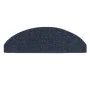Alfombrilla de escaleras 15 uds tela punzonada 65x21x4 cm azul de vidaXL, Alfombrillas para escalones - Ref: Foro24-132701, P...