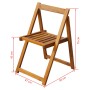 Klappbare Gartenstühle 2 Einheiten aus massivem Akazienholz von vidaXL, Gartenstühle - Ref: Foro24-42660, Preis: 88,96 €, Rab...