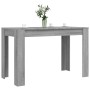 Grauer Esstisch aus Sonoma-Holzwerkstoff, 120 x 60 x 76 cm von vidaXL, Küchen- und Esstische - Ref: Foro24-838190, Preis: 73,...