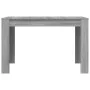 Gray Sonoma engineered wood dining table 120x60x76 cm by vidaXL, Kitchen and dining tables - Ref: Foro24-838190, Price: 73,98...