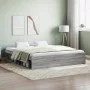 Sonoma gray bed frame 180x200 cm by vidaXL, Beds and slatted bases - Ref: Foro24-3203885, Price: 157,68 €, Discount: %