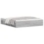 Sonoma gray bed frame 180x200 cm by vidaXL, Beds and slatted bases - Ref: Foro24-3203885, Price: 157,68 €, Discount: %