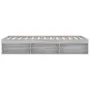 Sonoma gray bed frame 180x200 cm by vidaXL, Beds and slatted bases - Ref: Foro24-3203885, Price: 157,68 €, Discount: %
