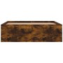 Smoked oak bed frame 120x190 cm by vidaXL, Beds and slatted bases - Ref: Foro24-3203898, Price: 147,91 €, Discount: %