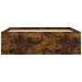 Smoked oak bed frame 120x190 cm by vidaXL, Beds and slatted bases - Ref: Foro24-3203898, Price: 147,34 €, Discount: %