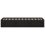 Black bed frame 120x200 cm by vidaXL, Beds and slatted bases - Ref: Foro24-3203853, Price: 180,08 €, Discount: %